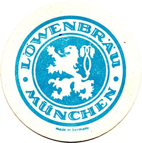 mnchen m-by lwen lwe wei 4ab (rund215-u made in germany-blau)